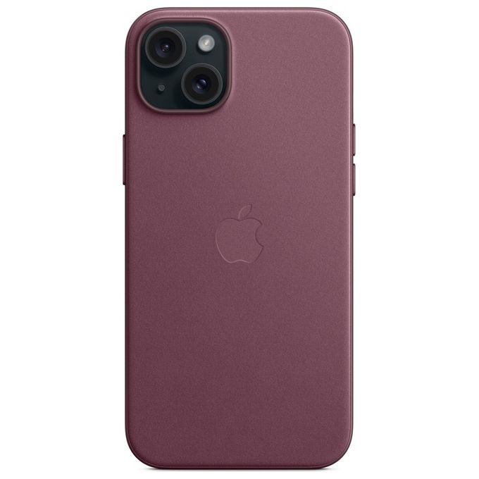 Apple MT4A3ZM-A Custodia MagSafe in tessuto FineWoven per iPhone 15 Plus colore Gelso