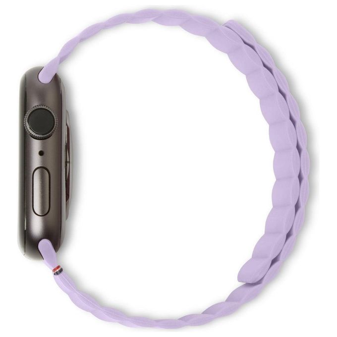 Decoded Silicone Traction Lite Strap Ultra per Apple Watch 49-45-44-42mm Lavanda