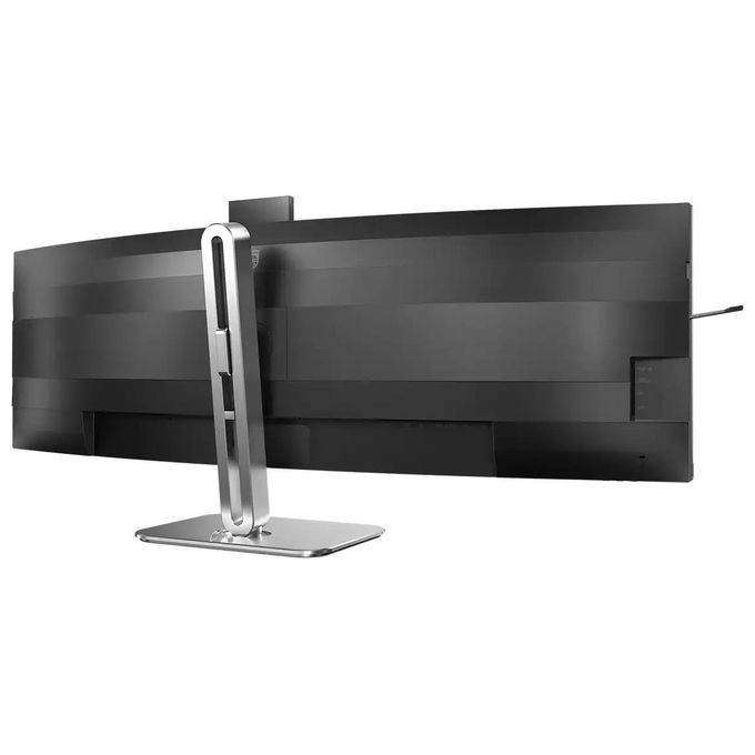 Philips 49B2U6900CH Monitor PC Curvo 49'' Dual QHD 5120x1440 USB-C 100W Webcam 5MP Hub USB DisplayPort HDMI colore Nero