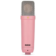 RØDE NT1SIGNATUREPINK NT1 Signature Series Microfono a Condensatore a Grande Diaframma Capsula HF6 1 Pollice Rumore 4 dBA Incluso Supporto Antivibrante Filtro Pop e Cavo XLR colore Rosa