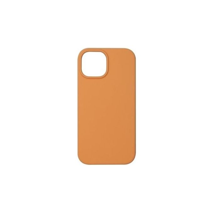 Tunit Cover in Silicone Protective MagSafe Compatible con iPhone 15 Marigold