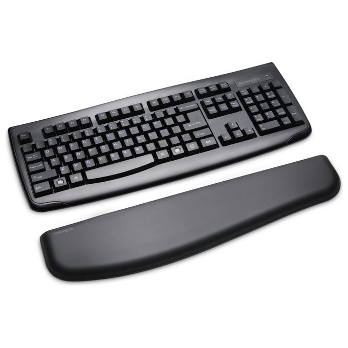 Kensington K52799WW ErgoSoft Poggiapolsi per Tastiera Standard cuscinetto in gel antiscivolo colore Nero