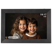 Denver 119101040470 PFF-1012B Cornice Digitale Wi-Fi 10,1'' HD IPS 16 GB Memoria Interna con Touchscreen e App Frameo colore Nero
