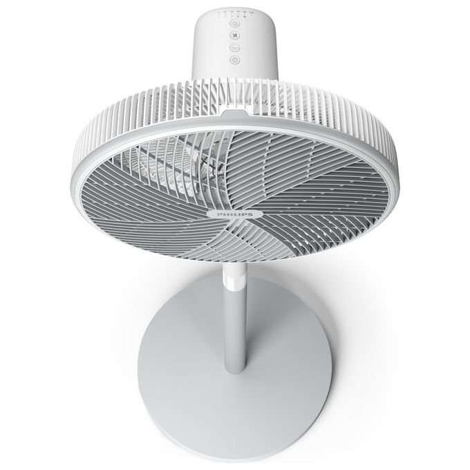 Philips CX2550-00 Serie 2000 Ventilatore a Piantana 40 cm 2562 m³-h 19 dB SilentWings 3 Velocita' Timer 12h colore Grigio