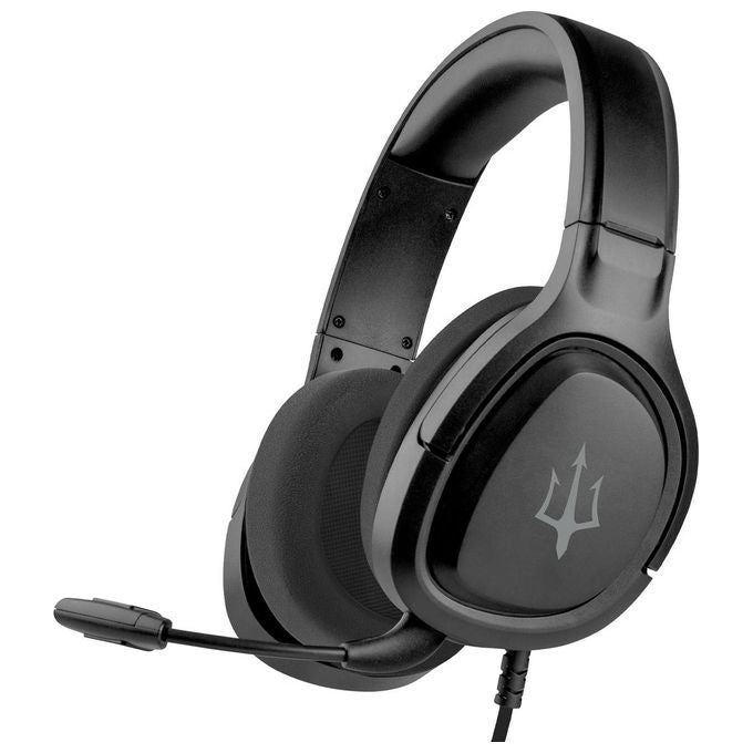 Cuffie triton by atlantis h370 con microfono gaming - regolatore del volume, interruttore on-off del microfono - p003-h370-b