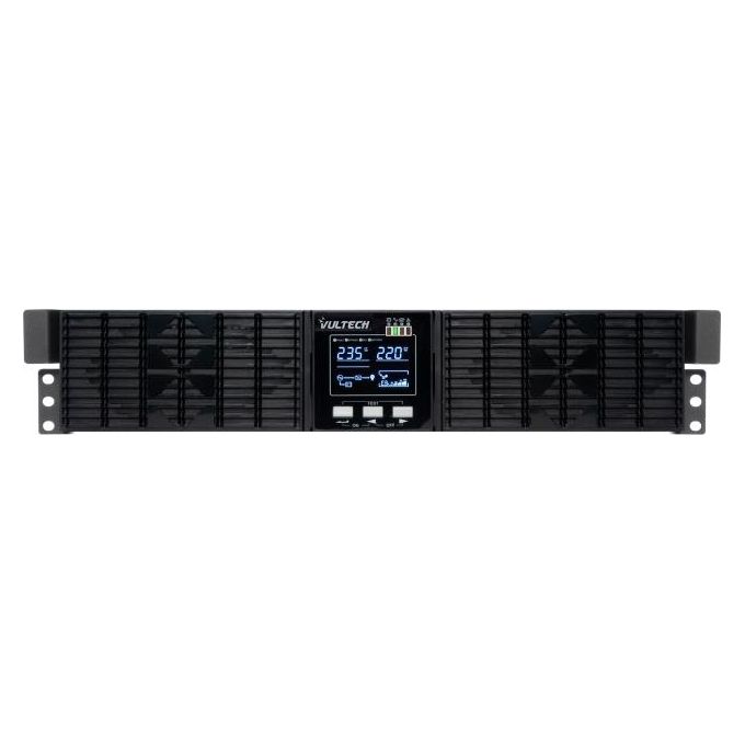 Vultech GS-1KVAS-RK Server Series Gruppo Di Continuita' Online 1000VA Onda Sinusoidale 8 prese IEC C13 colore Nero