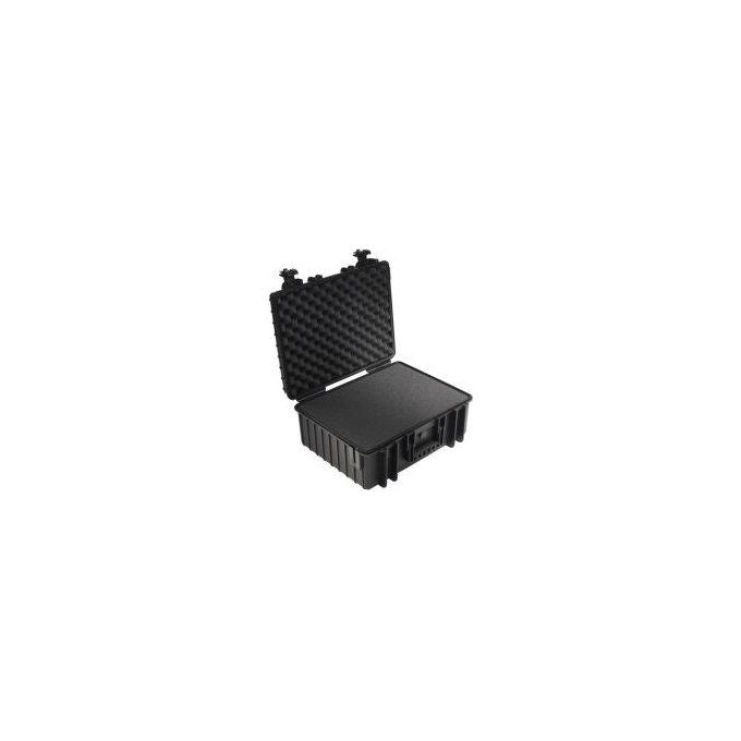 BandW International Type 6000 Custodia Rigida per Fotocamere da Esterni con Spugna Sintetica Nero