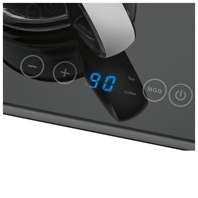 Proficook PC-TKS 1056 Bollitore Elettrico 1,7 Litri Nero-Acciaio Inossidabile