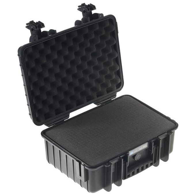 BandW International Type 4000 Custodia Rigida per Fotocamere da Esterni con Spugna Sintetica Nero