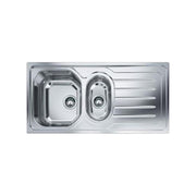 Franke Lavello Inox OLX 651 3 1-2 WWK gocciolatoio a destra 1 Vasca + vaschetta + scolapiatti 100 cm 101.0180.243