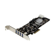 StarTech Adattatore scheda SuperSpeed USB 3.0 PCI Express (PCIe) Dual Bus a 4 porte con UASP - Alimentazione SATA-LP4