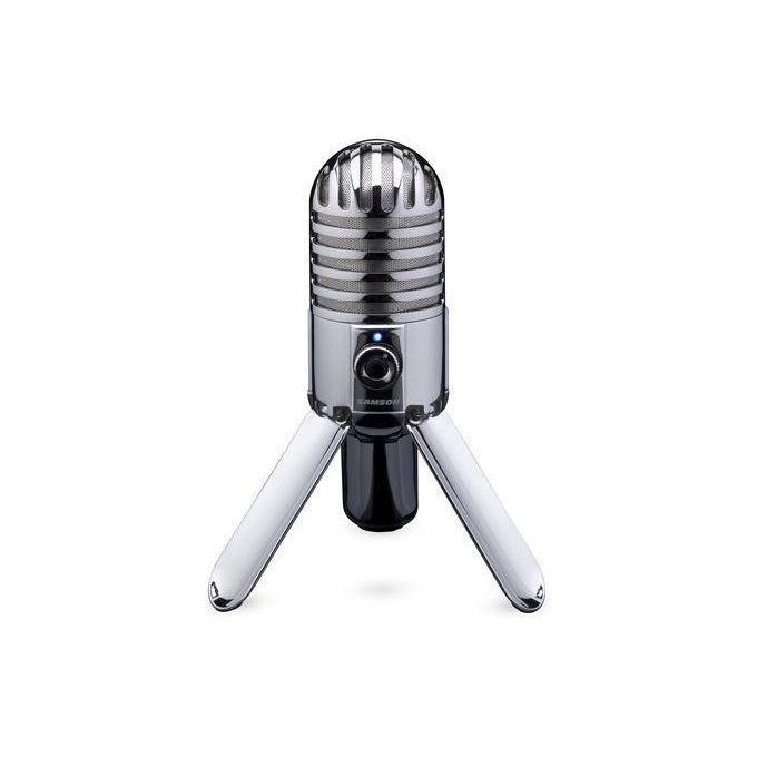 Samson SAMTR Meteor Mic Microfono a Condensatore Cardioide Usb Cromo