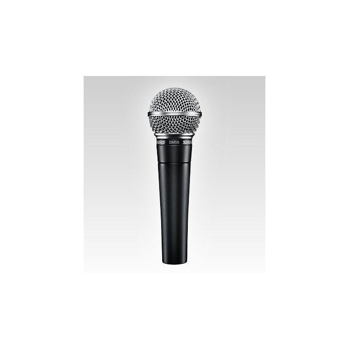 Shure 0042406071833 SM58S Microfono Dinamico Cardioide con Interruttore On-Off colore Nero