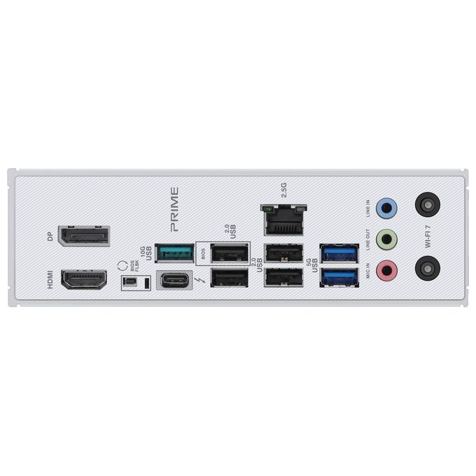 ASUS 90MB1I70-M0EAY0 PRIME Z890-P WIFI Scheda madre ATX Socket LGA 1851 DDR5 PCIe 5.0 Wi-Fi 7 USB-C Thunderbolt 4 colore Nero
