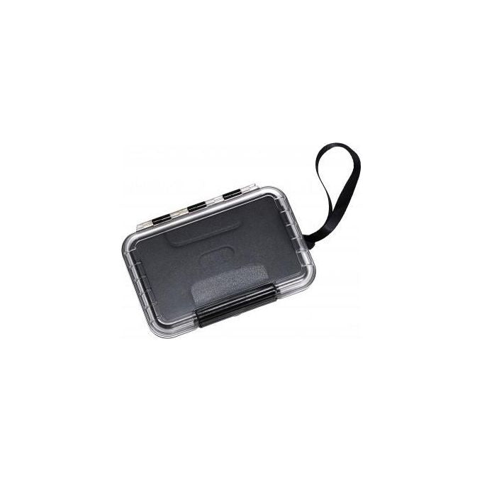 BandW Outdoor Case Type 200 Nero Trasparente con Inserti in Schiuma Inlay