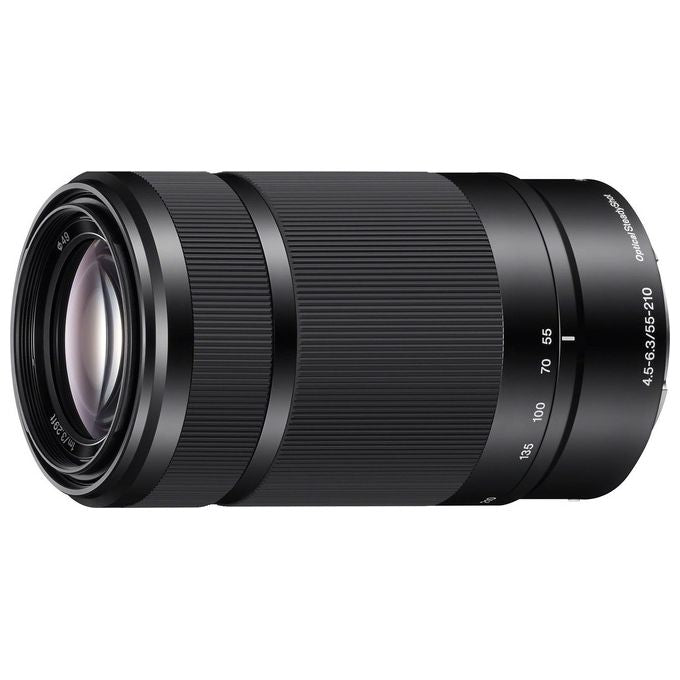 Sony SEL55210 Teleobiettivo con zoom 55-210mm F4.5-6.3, Innesto E, Nero