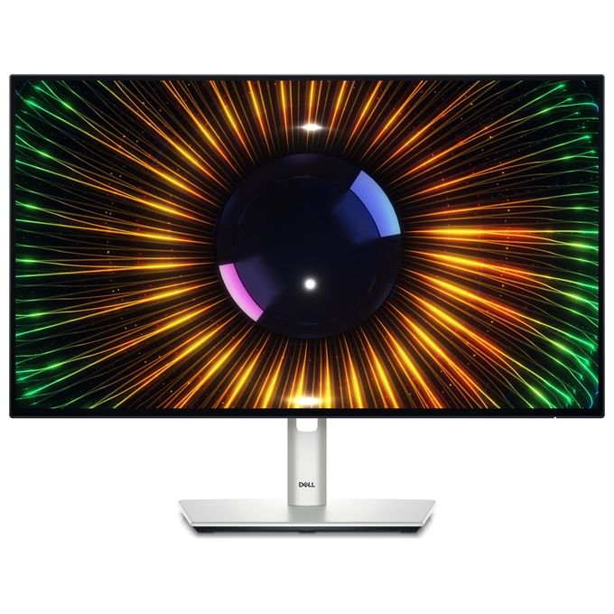 Dell U2424H UltraSharp Monitor 24'' Full HD 1920x1080 120Hz IPS 100% sRGB 2x USB-C HDMI DisplayPort colore Argento