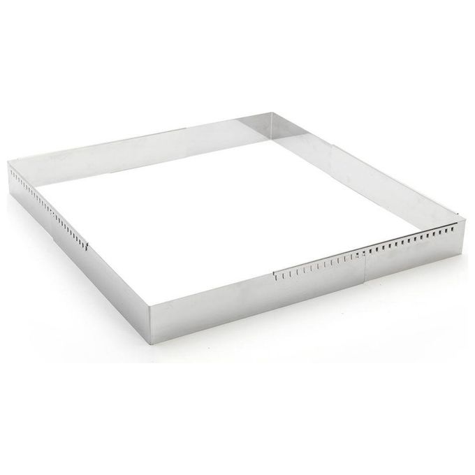 De Buyer Patisserie Frame Steel Adjustable 30-57cm Quadrato