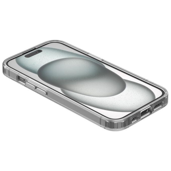 Belkin SheerForce Custodia per iPhone 15 con MagSafe Trasparente