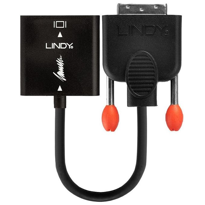 Lindy adattatore dvi-d a vga per collegare dispositivi dvi ad un monitor o videoproiettore vga