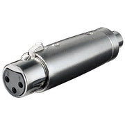 Wentronic Adattatore XLR Femmina 3 Poli RCA Femmina