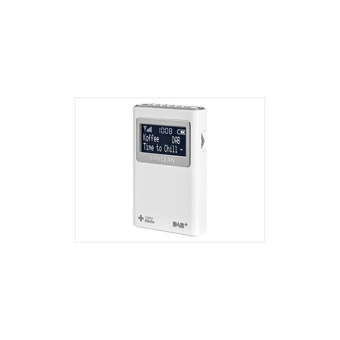 Sangean DPR-39 Radio Portatile Bianco