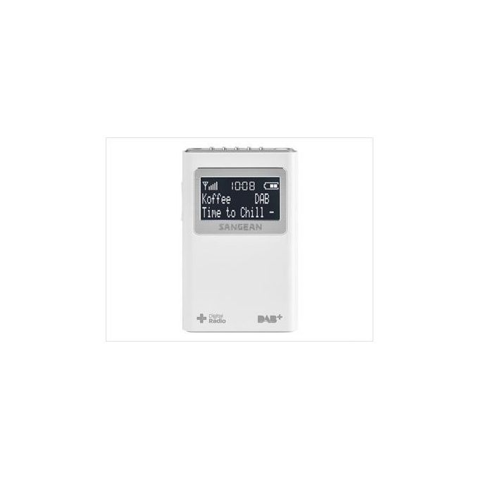 Sangean DPR-39 Radio Portatile Bianco