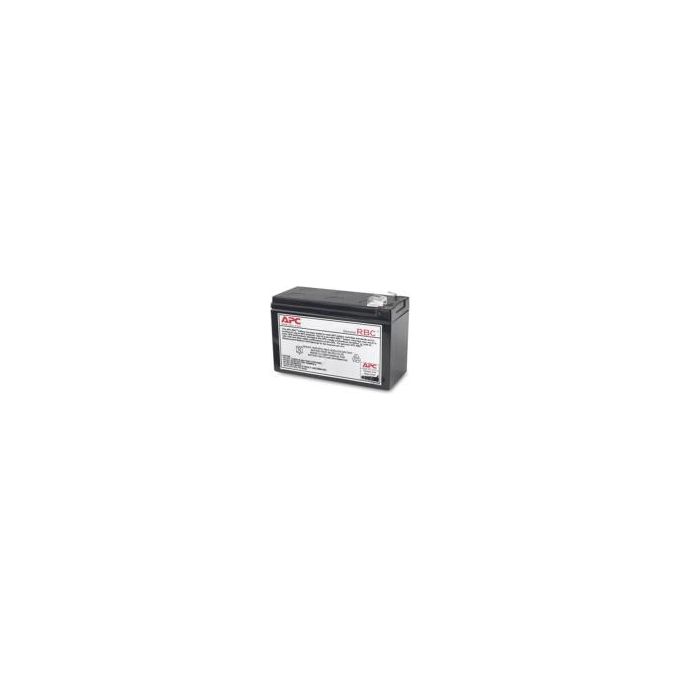 APC APCRBC110 Batteria di Ricambio per UPS Acido Piombo VRLA 12V 84VAh Sostituzione a Caldo colore Nero