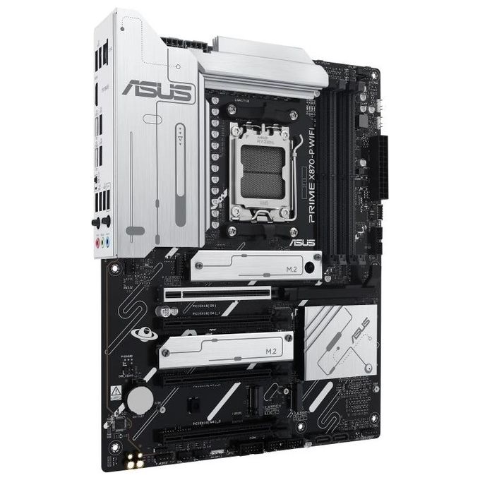 Asus 90MB1IS0-M0EAY0 Prime X870-P Scheda Madre ATX Socket AM5 Chipset X870 DDR5 192GB Wi-Fi 7 Bluetooth 5.4 USB4 colore Nero