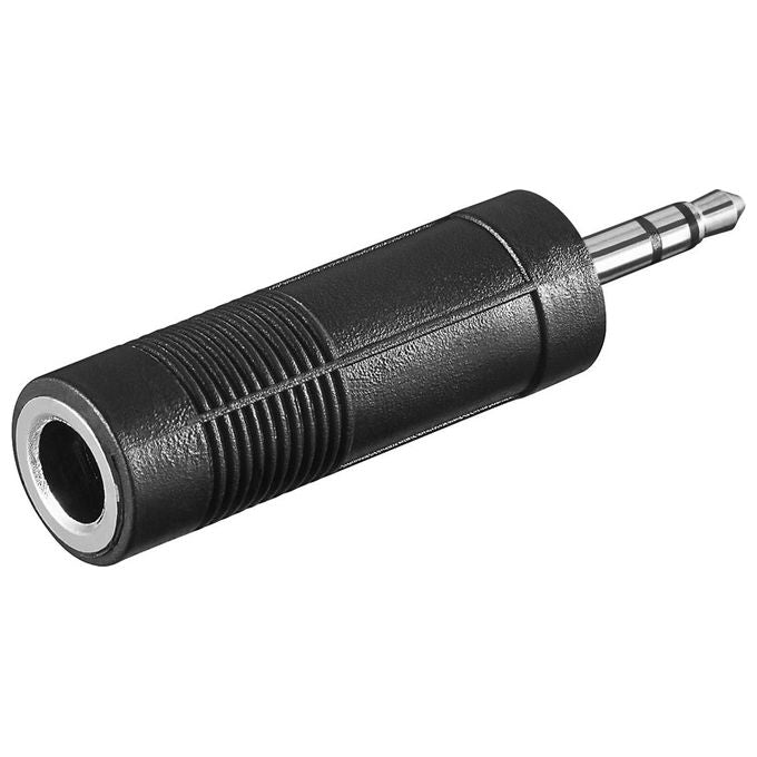 Ednet adattatore stereo 3,5mm. maschio - 6,35mm. femmina