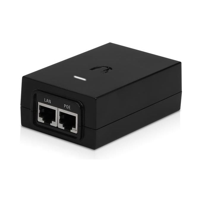 Ubiquiti POE-48-24W-G Adattatore PoE Gigabit Ethernet 48V 24W 2 Porte Nero