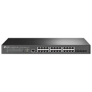 TP-Link TL-SG3428XPP-M2 Omada Switch Gestito L2+ 24 Porte 2.5GBase-T 4 Porte 10GE SFP+ PoE+ 500W Montaggio Rack 1U colore Nero