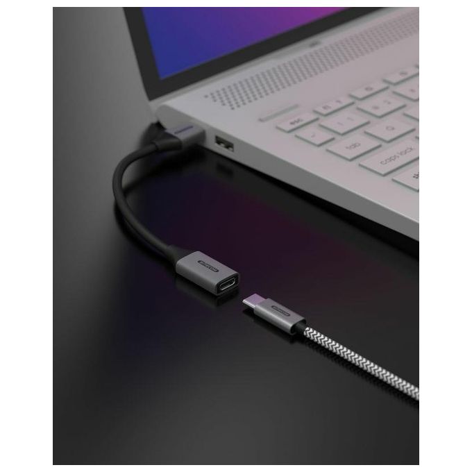 Sitecom AD-1013 Adattatore Cavo USB A a USB C USB 3.2 Gen 1 5 Gbit-s 0,15 m colore Nero Grigio