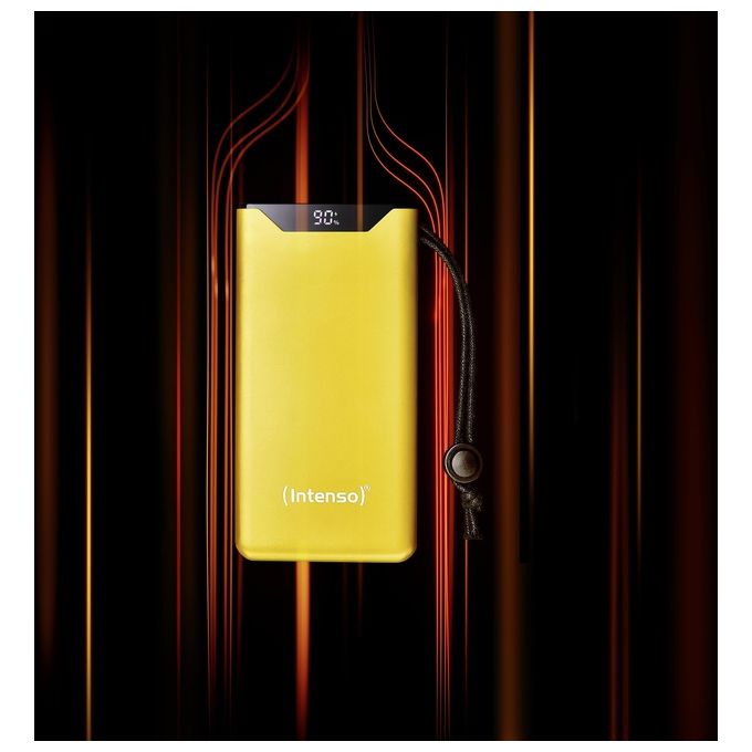 Intenso Powerbank F10000 Giallo 10000 mAh con USB-C a Tipo C