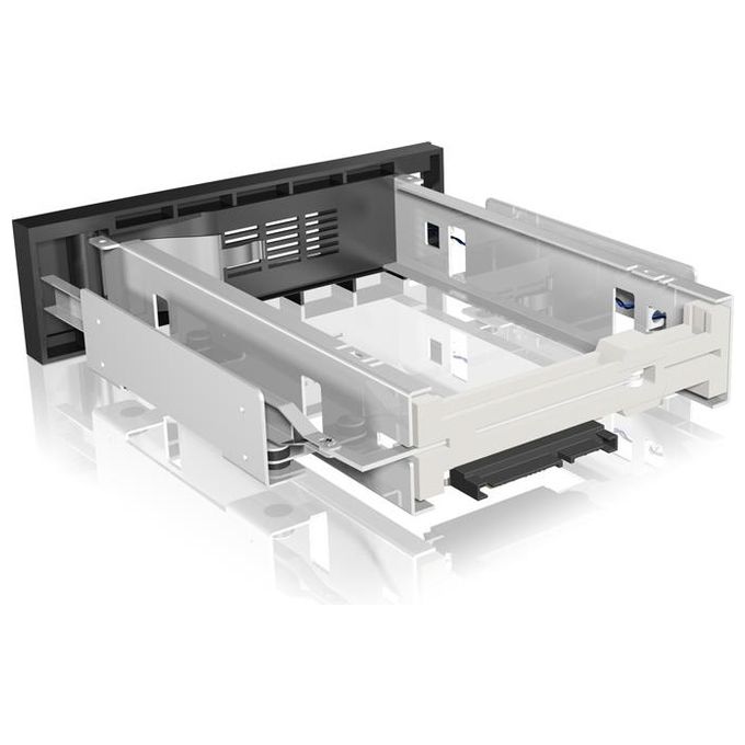 Icy Box IB-168SK-B Casseto Trayless SATA 3.5 pollici Nero
