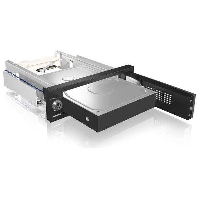Icy Box IB-168SK-B Casseto Trayless SATA 3.5 pollici Nero