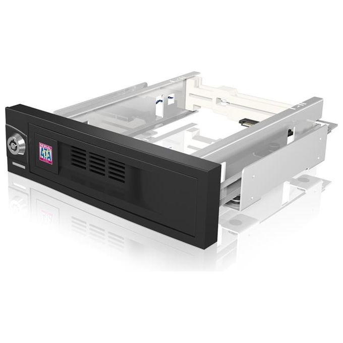Icy Box IB-168SK-B Casseto Trayless SATA 3.5 pollici Nero