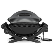 Weber Barbecue Elettrico Q1400 dark grey con Griglia di Cottura in Ghisa