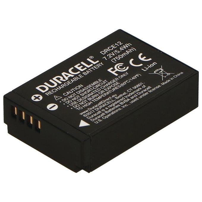 Duracell Batteria Drce12 Compatibile Canon Lp-e12