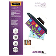 Fellowes Cf100pouch Enhance80 a4 75m Adesive