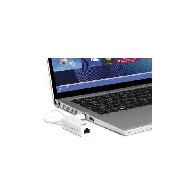 Hamlet Adattatore Lan 10-100 Usb 2.0