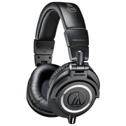 Audio-Technica ATH-M50X Cuffie a Padiglione Over-ear Chiuse da Studio Driver 45mm Impedenza 38 ohm colore Nero