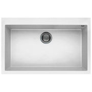 Elleci LGQ13068 Quadra 130 Lavello Granitek 1 Vasca 79 cm Titanio