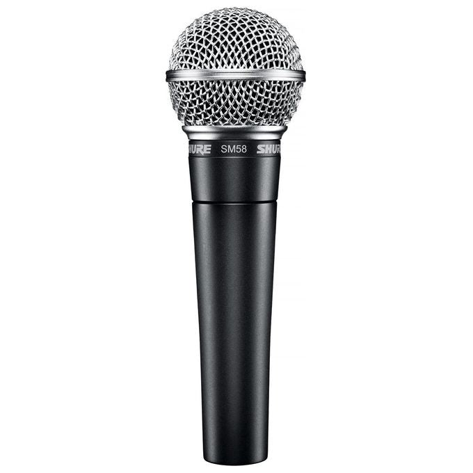 Shure 0042406071833 SM58S Microfono Dinamico Cardioide con Interruttore On-Off colore Nero