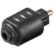 Link adattatore audio tosLink maschio - 3,5mm. mini jack femmina