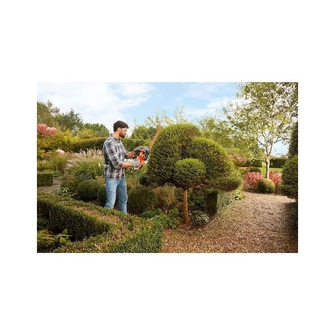 Black+Decker Tagliasiepi Elettrico 420W con Lama 45cm Passo 16mm