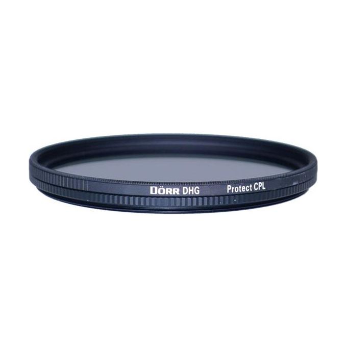 Doerr 316140 DHG Pro Filtro Polarizzatore Circolare 40,5 mm Anello Sottile Vetro Ottico con Trattamento Antiriflesso colore Nero