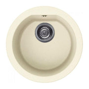 Elleci LGFROU62 Fox Round Lavello 1 Vasca rotonda 45 cm Bianco antico
