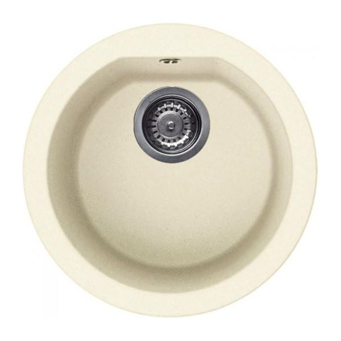 Elleci LGFROU62 Fox Round Lavello 1 Vasca rotonda 45 cm Bianco antico