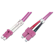 Digitus cavo fibra ottica lc a sc multimode duplex 50-125 mt.10 om4